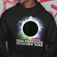 Total Solar Eclipse Buffalo New York April 8 2024 Totality Hoodie Funny Gifts
