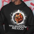 Total Solar Eclipse Mazatlan Mexico 2024 Astronomy Cat Hoodie Unique Gifts