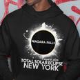 Total Solar Eclipse Niagara Falls New York 2024 Totality Hoodie Unique Gifts