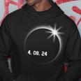 Total Solar Eclipse Spring April 8Th 2024 America Totality Hoodie Unique Gifts