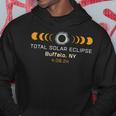 Totality Path 2024 Buffalo Ny New York Total Eclipse Hoodie Unique Gifts