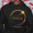 Totality Total Solar Eclipse 2024 Usa Spring April 8 2024 Hoodie Unique Gifts