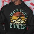 Track Coach Track And Field Running Coach Hoodie Unique Gifts