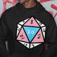 Transgender D20 Dice Trans Pride Hoodie Unique Gifts