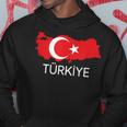 Türkei Türkische Fahne Türkei Landkarte Harita Kapuzenpullover Lustige Geschenke