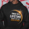 Twice In Lifetime Solar Eclipse 2024 2017 North America Hoodie Unique Gifts