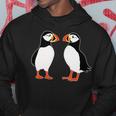 Two Cute Puffin Hoodie Lustige Geschenke