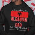 I Have Two Titles Albanian And Dad Albania Hoodie Unique Gifts