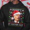 Ugly Christmas Sweater Joe Biden Happy Easter Day Xmas Hoodie Funny Gifts
