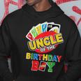 Uncle Of The Birthday Boy Uno Dad Papa Father 1St Bday Hoodie Funny Gifts