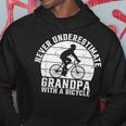 Never Underestimate Grandpa With A Bicycle Racing Bike Hoodie Unique Gifts