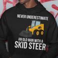 Never Underestimate An Old Man With A Skid Sr Skid Sr Hoodie Unique Gifts