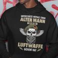 Underschätze Niemal Einen Stolzeneteran Der Luftwaffe Hoodie Lustige Geschenke