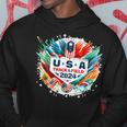 Usa 2024 Go United States Running American Sport 2024 Usa Hoodie Unique Gifts