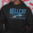 Usa Military Warbird Airplane Hellcat Wwii Vintage Fighter Hoodie Unique Gifts