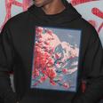 Vaporwave Aesthetic Japanese Cherry Blossom Hoodie Personalized Gifts