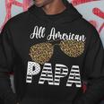 Vatertag Alle Amerikanischen Papa Leopard Sonnenbrillen Kapuzenpullover Lustige Geschenke