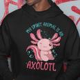 Vida Salvaje Salamandra Mexicana Axolotl Exótico Ajolote Sudadera Regalos divertidos
