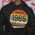 Vintage 1965 58 Year Old Birthday Made In 1965 Hoodie Unique Gifts