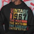 Vintage 1967 The Man The Myth The Legend 57Th Years Birthday Hoodie Unique Gifts