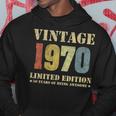 Vintage 1970 Clothes 50 Years Old Retro 50Th Birthday Hoodie Unique Gifts