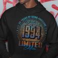 Vintage 1994 Limited Edition 30 Year Old 30Th Birthday Hoodie Unique Gifts