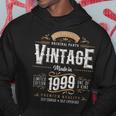 Vintage 1999 25Th Birthday Decoration 25 Year Old Men Hoodie Unique Gifts
