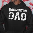 Vintage Badminton Dad Sport Family Father's Day Hoodie Personalized Gifts