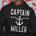 Vintage Captain Miller Family Cruise Lake Boat Hoodie Unique Gifts