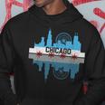 Vintage Chicago Illinois Flag Skyline Women Hoodie Unique Gifts