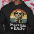 Vintage Dalmatian Dad Dog Lovers Father's Day Hoodie Funny Gifts
