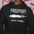 Vintage Freeport Long Island New York Hoodie Unique Gifts