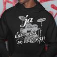 Vintage Percussion Drummer Drumset Das Muss So Lauten Hoodie Lustige Geschenke