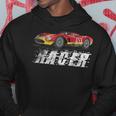 Vintage Racer Speed King Racing Car Silhouette Hoodie Unique Gifts