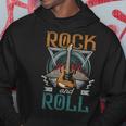 Vintage Retro 80S Rock & Roll Music Guitar Wings Hoodie Unique Gifts