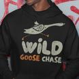 Vintage Retro Wild Goose Chase Silly Goose Goose Bumps Hoodie Unique Gifts