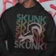 Vintage Skunk Retro 70S 80S Skunk Hoodie Unique Gifts