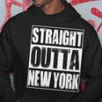 Vintage Straight Outta New York City Hoodie Unique Gifts