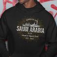 Vintage Style Retro Saudi Arabia Hoodie Unique Gifts