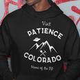 Visit Patience Colorado Resident Alien Kapuzenpullover Lustige Geschenke