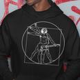 Vitruvian Man Guitar Da Vinci Guitarist Hoodie Lustige Geschenke