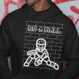 Be A Wall Softball Catcher Baseball Catcher Hoodie Unique Gifts
