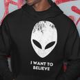 I Want To Believe Alien Alien Alien Hoodie Lustige Geschenke