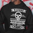 Warning I May Spontaneously Talk About Cars Car Lovers Hoodie Unique Gifts