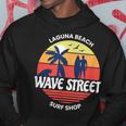 Wave Street Surf Shop Sunrise Logo Hoodie Unique Gifts