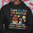 I Wear Blue For My Cousin Autism Accept Understand Love Hope Hoodie Unique Gifts