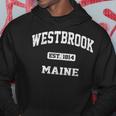 Westbrook Maine Me Vintage State Athletic Style Hoodie Unique Gifts