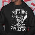 I Like It When She Bends Over Fishing Dad Fathers Day Hoodie Unique Gifts
