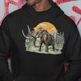 Wholly Mammoth Dinosaur Lover Vintage Distressed Boys Hoodie Unique Gifts