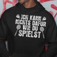 Wie Du Spielst Badminton Player Hoodie Lustige Geschenke